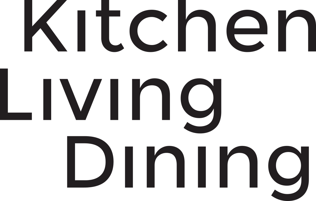 Kitchen Living Dining logo som vises på Ringsted Designer Outlets hjemmeside, hvor brandet har en outletbutik med boligudstyr og gaveidéer til outletpriser