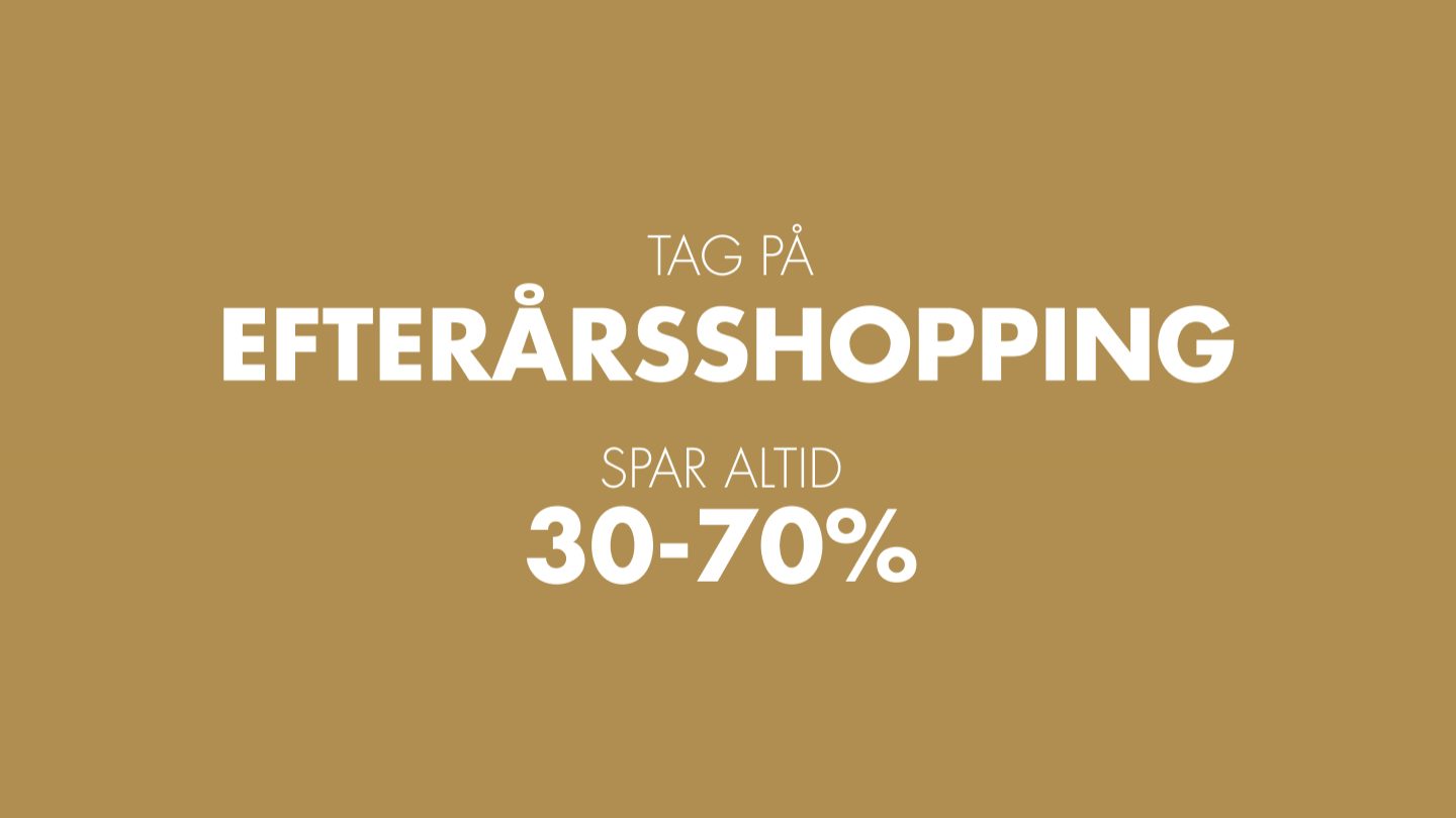 Efterårsshopping i Ringsted Designer Outlet