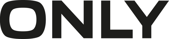 ONLY logo som vises på Ringsted Designer Outlets hjemmeside, hvor ONLY har en outletbutik med modetøj og accessories til outletpriser.