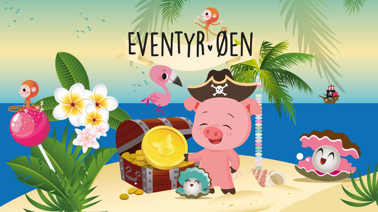 SKATTEJAGT – Tag på opdagelse på Eventyrøen med Grisen Gilbert