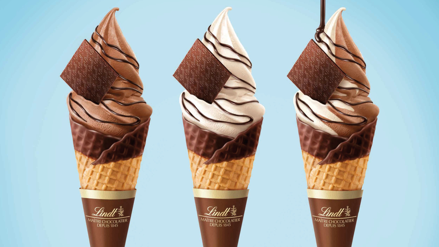 LINDT Chokolade – Crema Gelata