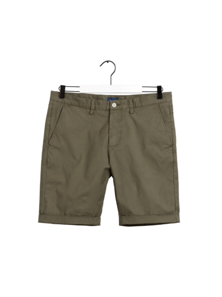 Mørkegrøn shorts fra Gant