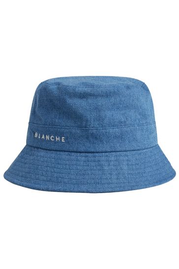 Denim bucket hat fra Blanche