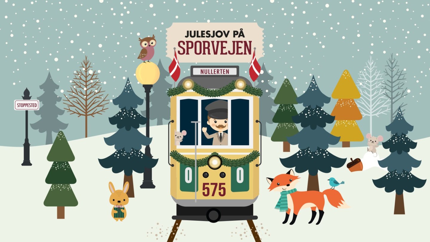 JULESKATTEJAGT – JULESJOV PÅ SPORVEJEN