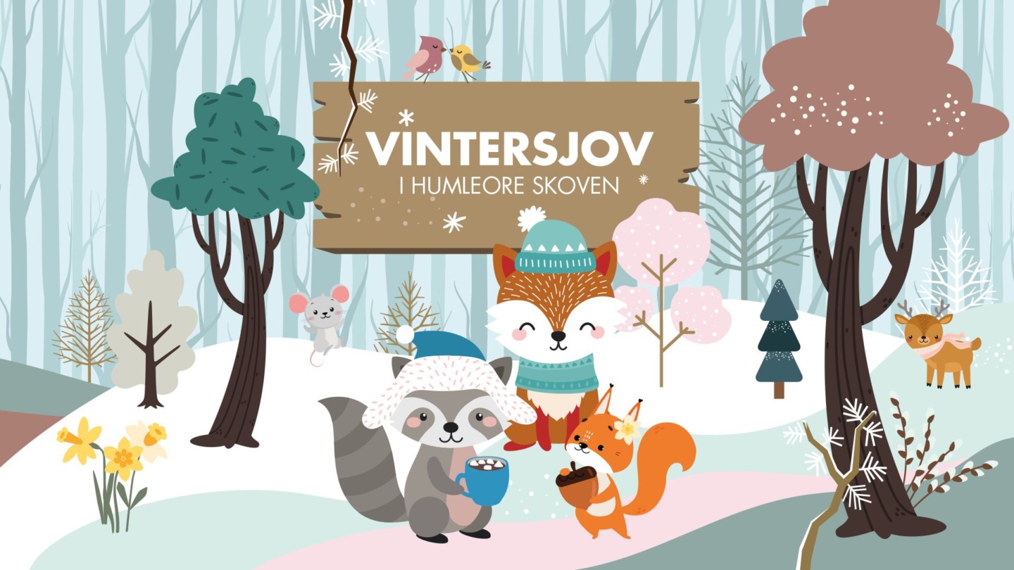 NY SKATTEJAGT: Vintersjov i Humleore Skoven