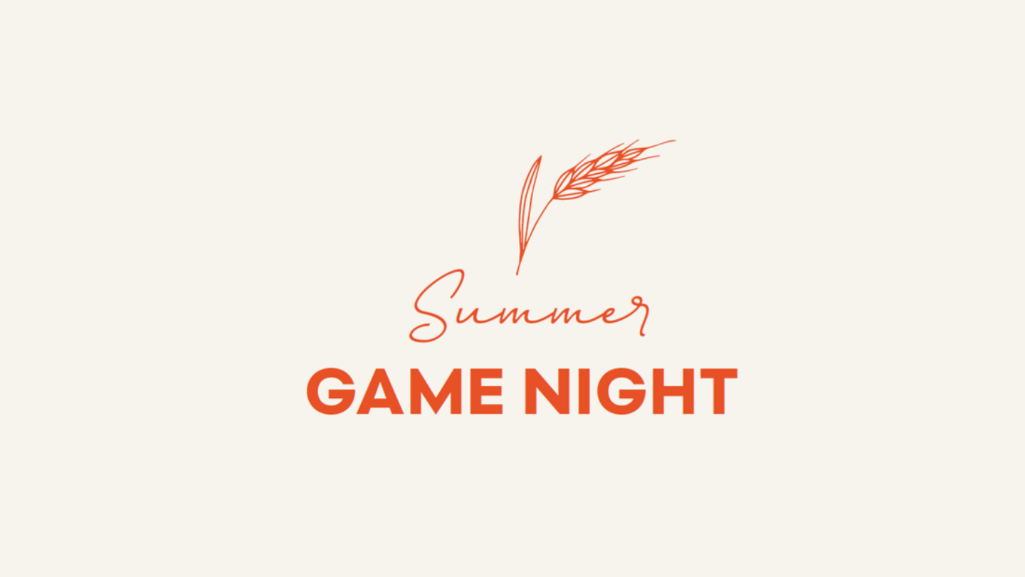 SUMMER GAME NIGHT 2025